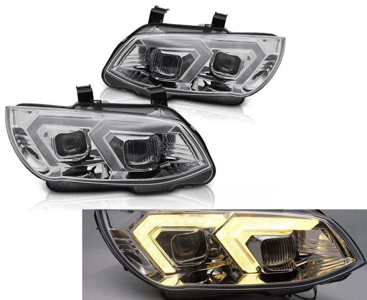 LAMPY PRZEDNIE REFLEKTORY XENON YELLOW LED BMW SERII 3 E92 E93 LCI 10-13