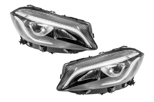 LAMPY REFLEKTORY PRZEDNIE LED MERCEDES A KLASA W176 12-18 DO XENONÓW