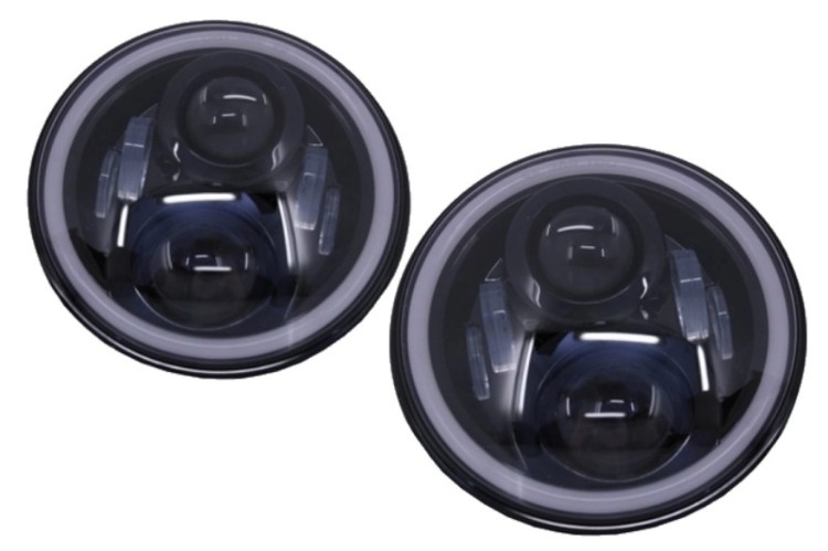 REFLEKTORY LED DRL JEEP WRANGLER JK TJ LJ LAND ROVER DEFENDER MERCEDES W463