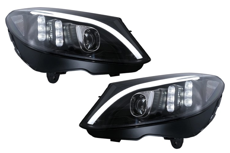 LAMPY PRZEDNIE REFLEKTORY MERCEDES C KLASA W205 S205 A205 C205 (14-18)