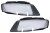 SZKŁA REFLEKTORÓW LAMP PRZEDNICH AUDI A4 B8 8K SEDAN AVANT (2008-2012)