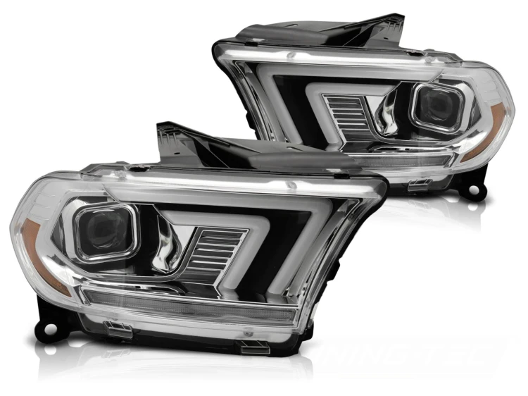 LAMPY PRZEDNIE REFLEKTORY CHROME SEQ DODGE DURANGO 10-13