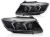 LAMPY PRZEDNIE REFLEKTORY FULL LED BLACK BMW 3 SERII E90/E91 05-08