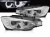LAMPY PRZEDNIE REFLEKTORY BMW SERII 3 F30/F31 11-15 U-TYPE CHROME LED