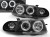 LAMPY PRZEDNIE REFLEKTORY OPEL ASTRA F 09.91-08.94 ANGEL EYES BLACK