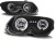 LAMPY PRZEDNIE REFLEKTORY CHRYSLER 300 M 99-04 ANGEL EYES BLACK
