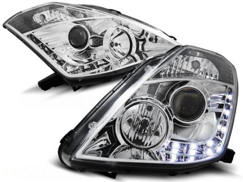 LAMPY PRZEDNIE REFLEKTORY NISSAN 350Z 03-05 D2S DAYLIGHT CHROME