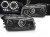 LAMPY PRZEDNIE REFLEKTORY DODGE CHARGER LX 06-10 ANGEL EYES BLACK