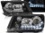 LAMPY PRZEDNIE REFLEKTORY BLACK VW BORA 09.98-05.05 LED