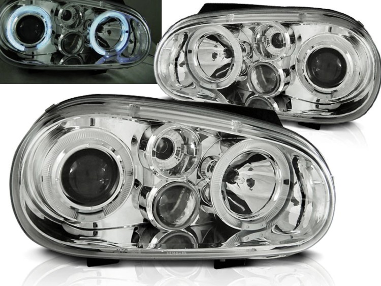JUNYAN LPVW65 LAMPY REFLEKTORY RINGI CHROME
