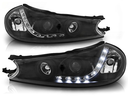 LAMPY FORD MONDEO 2 96-00 SOCZEWKI DAYLIGHT BLACK