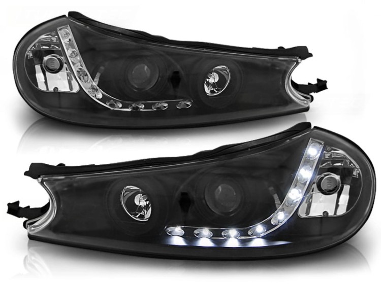 LAMPY FORD MONDEO 2 96-00 SOCZEWKI DAYLIGHT BLACK