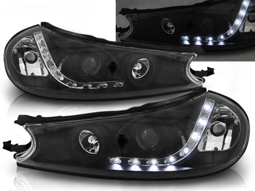 LAMPY FORD MONDEO 2 96-00 SOCZEWKI DAYLIGHT BLACK