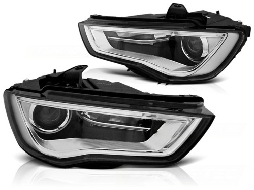 LAMPY REFLEKTORY AUDI A3 8V 12-16 BLACK LED DEPO