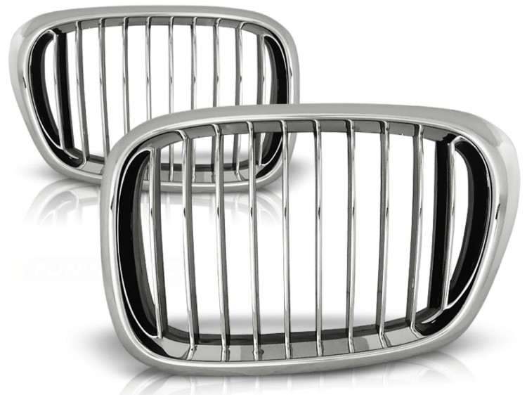 GRILL ATRAPA NERKI CHROME BMW 5 SERII E39 09.95-06.03