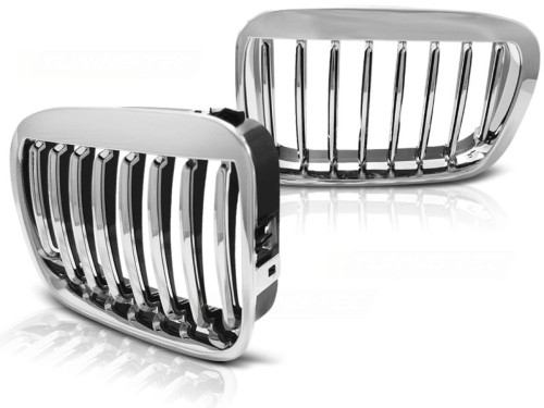 GRILL NERKI BMW E46 SEDAN 98-01 CHROME