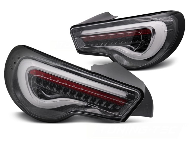 LAMPY TYLNE TOYOTA GT86 12-21 LED BAR CARBON SEQ