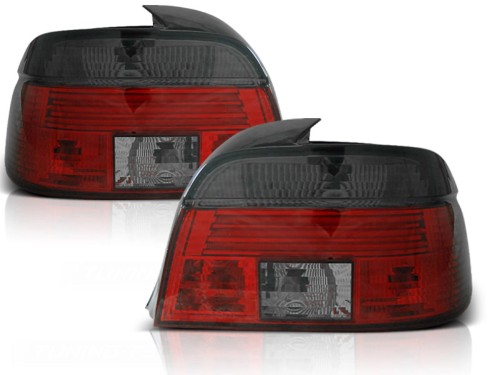 LAMPY TYLNE LED RED SMOKE BMW 5 SERII- E39 09.95-08.00