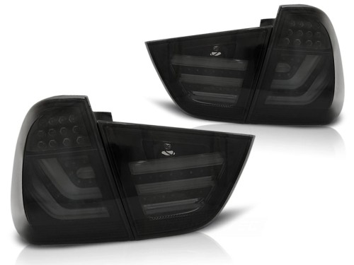 LAMPY TYLNE LED SMOKE BLACK BMW 3 SERII E91 09-11 LCI