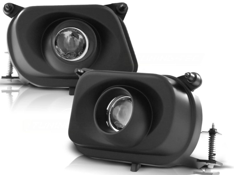 HALOGENY SOCZEWKI MERCEDES W210 95-99 BLACK