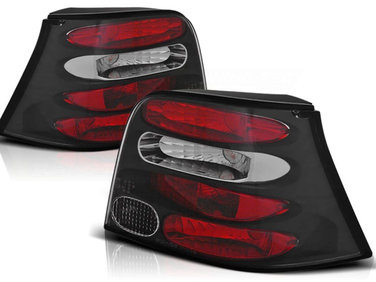 LAMPY TYLNE BLACK VW GOLF 4 09.97-09.03