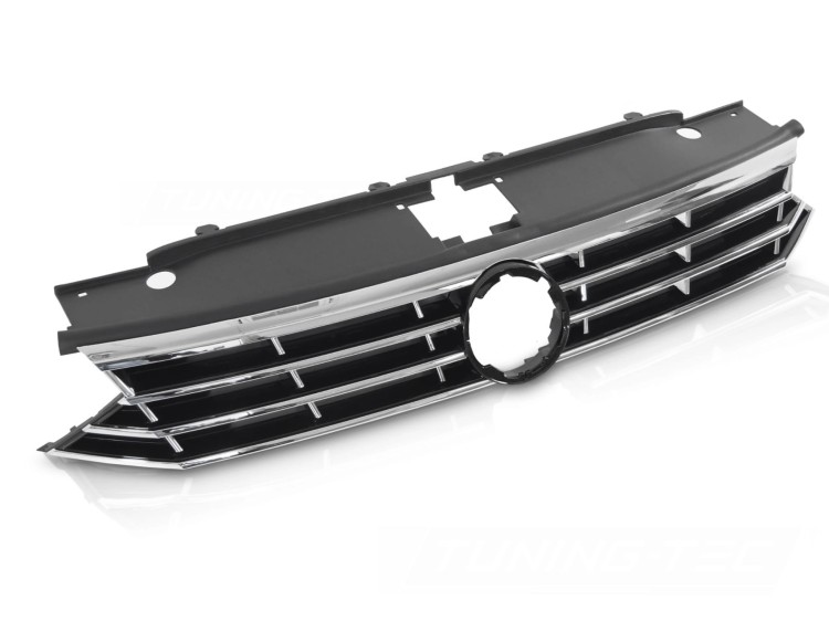 ATRAPA GRILL GLOSSY CHROME VW PASSAT B8 14-19