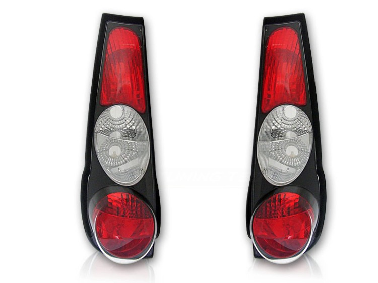LAMPY TYLNE FIAT PUNTO 1 11.93-09.99 BLACK