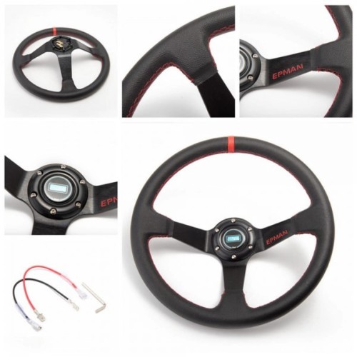 KIEROWNICA PCV EPMAN RED