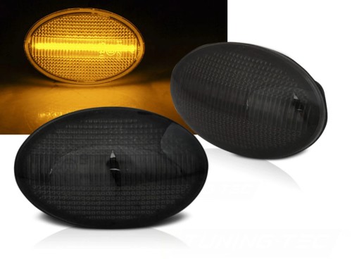 KIERUNKOWSKAZY BOCZNE SMOKE LED SEQ OPEL ASTRA F CORSA TIGRA