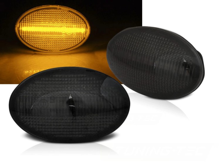 KIERUNKOWSKAZY BOCZNE SMOKE LED SEQ OPEL ASTRA F CORSA TIGRA