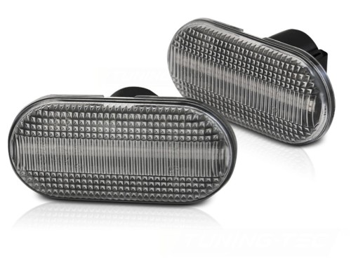 KIERUNKOWSKAZY BOCZNE WHITE LED SEQ RENAULT CLIO MEGANE SCENIC TWINGO