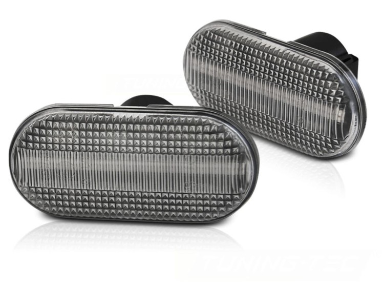 KIERUNKOWSKAZY BOCZNE WHITE LED SEQ RENAULT CLIO MEGANE SCENIC TWINGO