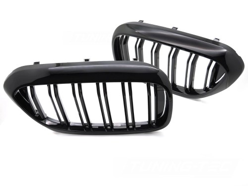 GRILL ATRAPA NERKI CZARNY POŁYSK BMW 5 SERII G30 / G31 17-20