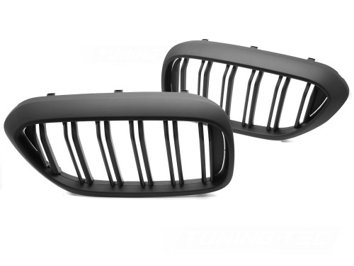 GRILL ATRAPA NERKI CZARNY MAT BMW 5 SERII G30 / G31 17-20