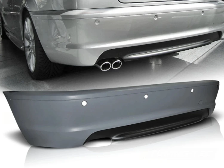ZDERZAK TYLNY M-PAKET PDC BMW SERII 3 E46 COUPE 99-05 CABRIO 99-03