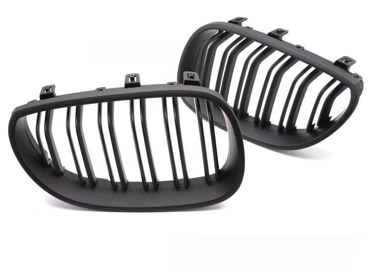 GRILL ATRAPA NERKI CZARNY MAT BMW 5 SERII E60 / E61 03-10