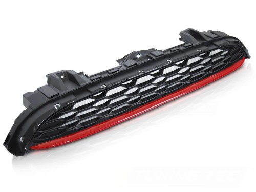 GRILLA ATRAPA MINI COOPER F55 F56 F57 14-21 RED BLACK