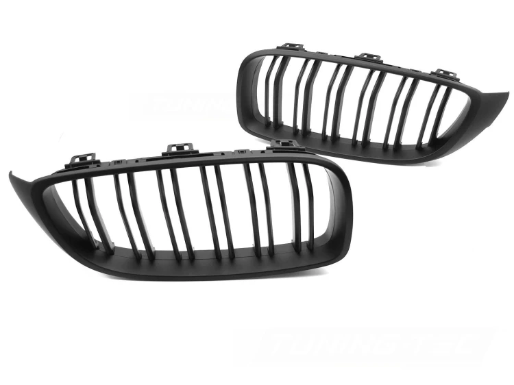GRILL ATRAPA NERKI CZARNY MAT BMW 4 SERII F32 / F33 / F36 13-20