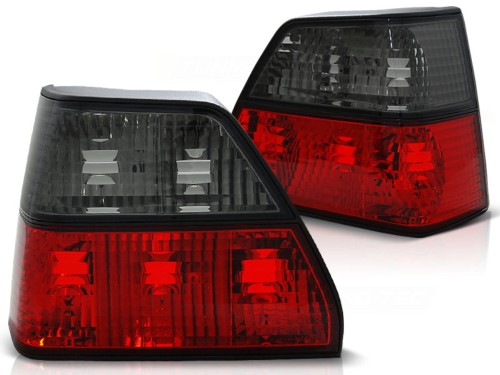 LAMPY TYLNE RED SMOKE VW GOLF 2 08.83-08.91