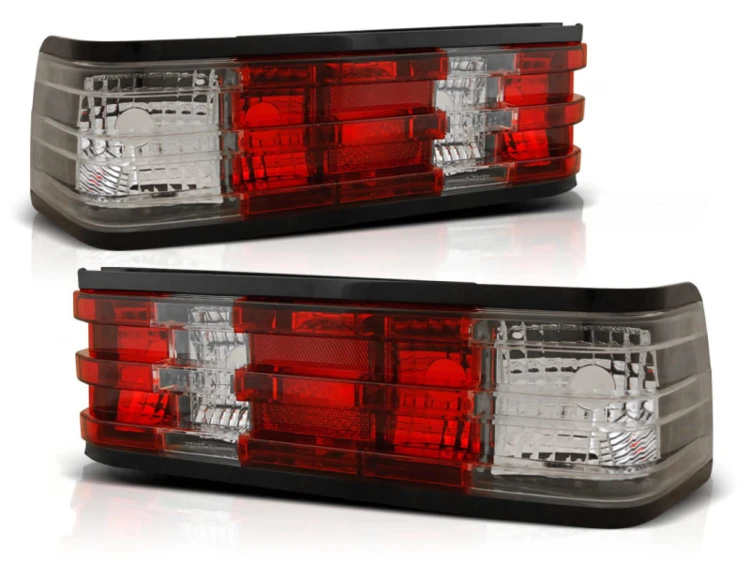 LAMPY TYLNE RED WHITE MERCEDES W201/190 12.82-05.93