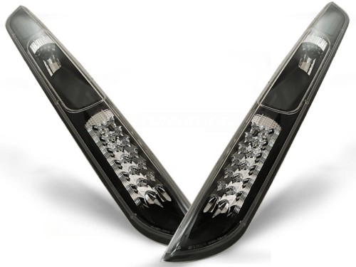 LAMPY TYLNE FORD FOCUS MK2 09.04-08 HATCHBACK BLACK LED