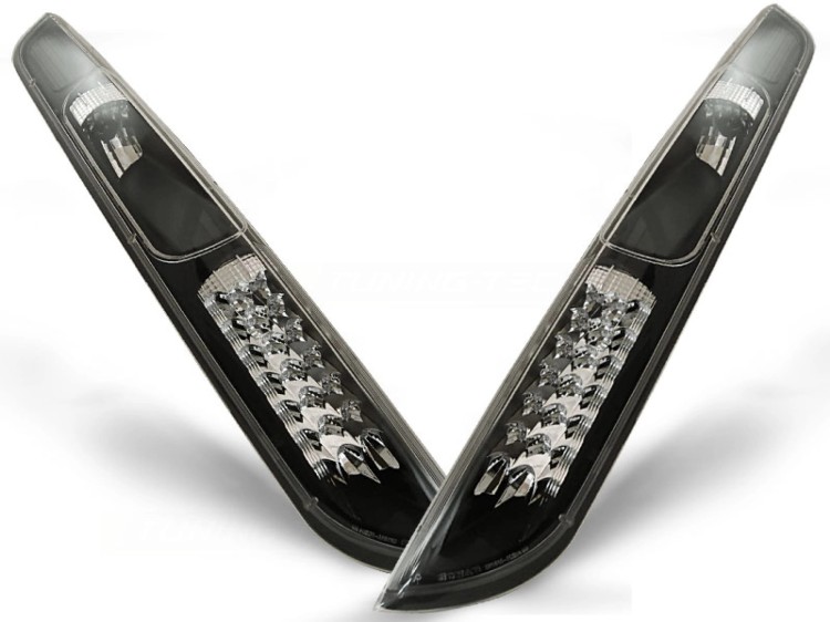 LAMPY TYLNE FORD FOCUS MK2 09.04-08 HATCHBACK BLACK LED