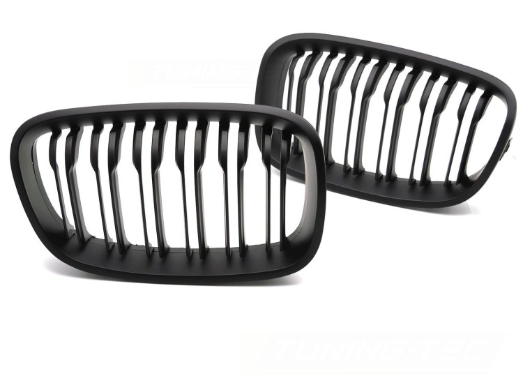 GRILL ATRAPA NERKI CZARNY MAT BMW 1 SERII F20 / F21 11-14