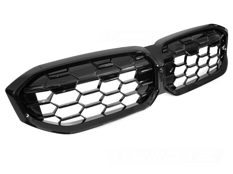 GRILL ATRAPA NERKI CZARNY POŁYSK BMW 1 SERII G20 / G21 LCI 22-