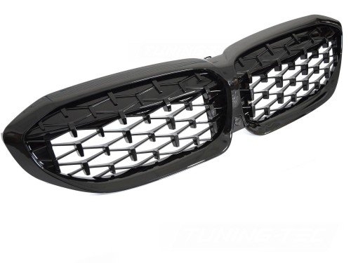 GRILL ATRAPA NERKI CZARNY POŁYSK BMW 3 SERII G20 / G21 19-22