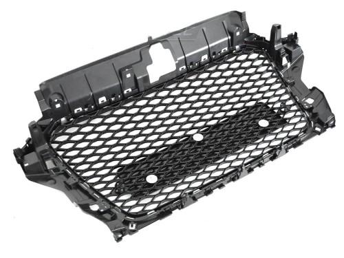 GRILL PLASTER MIODU CZARNY POŁYSK AUDI A3 8V 12-16 RS3 LOOK