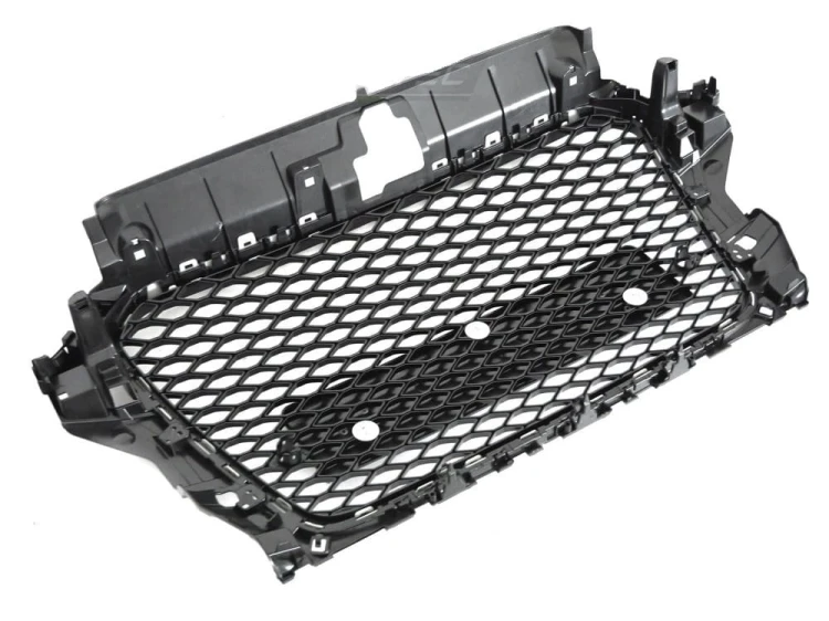 GRILL PLASTER MIODU CZARNY POŁYSK AUDI A3 8V 12-16 RS3 LOOK