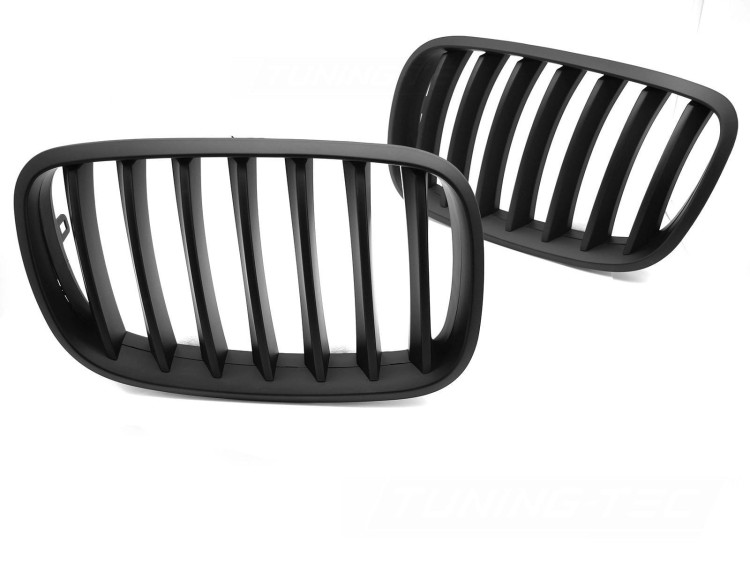 ATRAPA GRILL MATT BLACK BMW X5 E70 07-13 / X6 E71 08-14