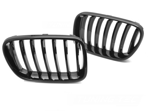 NERKI GRILL ATRAPA CZARNY POŁYSK BMW X3 F25 10-14