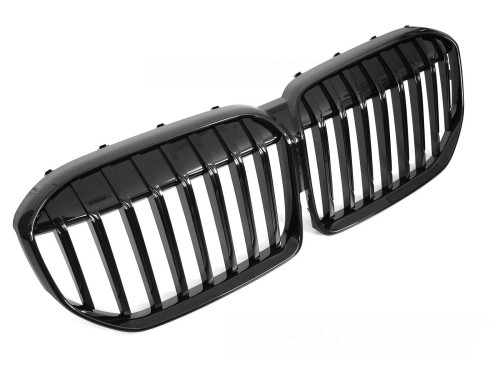 NERKI GRILL ATRAPA CZARNY BŁYSZCZĄCY BMW SERII 7 G11 / G12 LCI 19-22